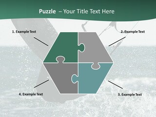 Windsurfer Surf Mediterranean PowerPoint Template