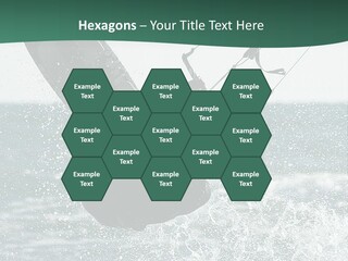 Windsurfer Surf Mediterranean PowerPoint Template