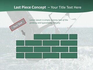 Windsurfer Surf Mediterranean PowerPoint Template