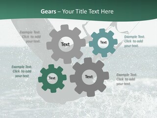 Windsurfer Surf Mediterranean PowerPoint Template