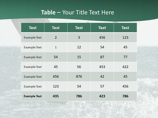 Windsurfer Surf Mediterranean PowerPoint Template