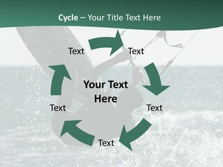 Windsurfer Surf Mediterranean PowerPoint Template