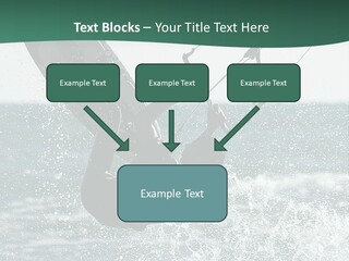 Windsurfer Surf Mediterranean PowerPoint Template