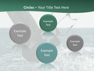 Windsurfer Surf Mediterranean PowerPoint Template