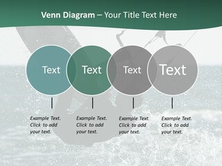 Windsurfer Surf Mediterranean PowerPoint Template