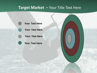 Windsurfer Surf Mediterranean PowerPoint Template