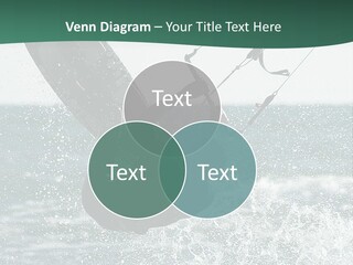 Windsurfer Surf Mediterranean PowerPoint Template