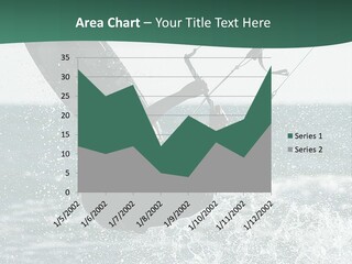 Windsurfer Surf Mediterranean PowerPoint Template