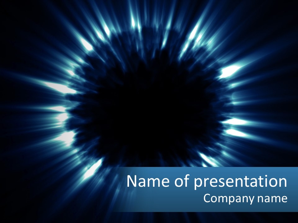 Bug Disease Dark PowerPoint Template