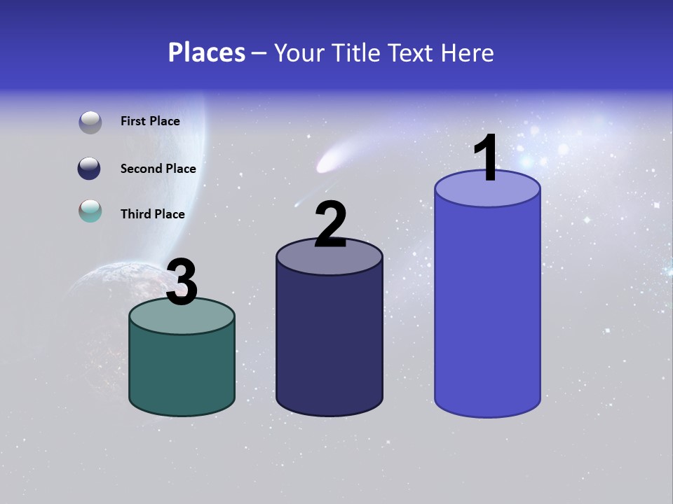 Asteroid Planet Earth PowerPoint Template