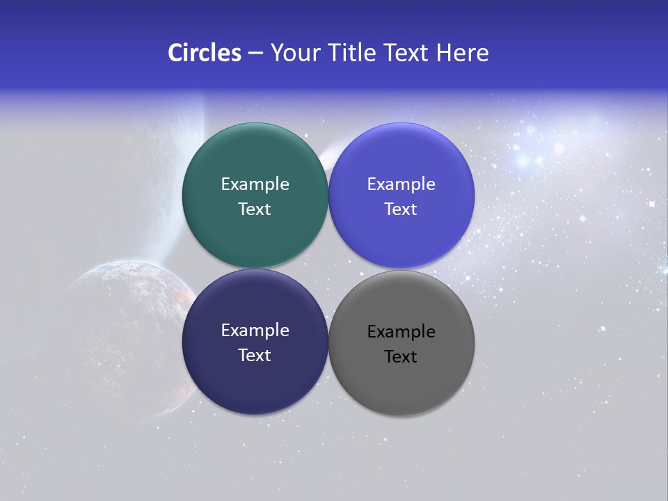 Asteroid Planet Earth PowerPoint Template