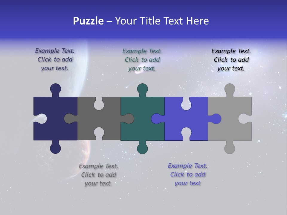 Asteroid Planet Earth PowerPoint Template