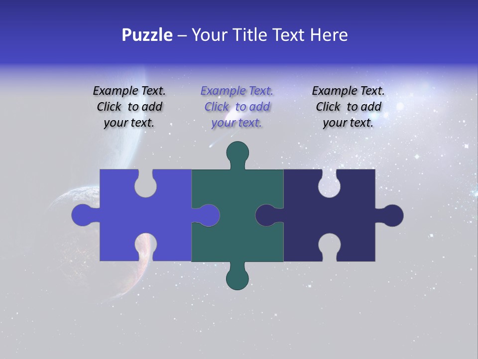 Asteroid Planet Earth PowerPoint Template