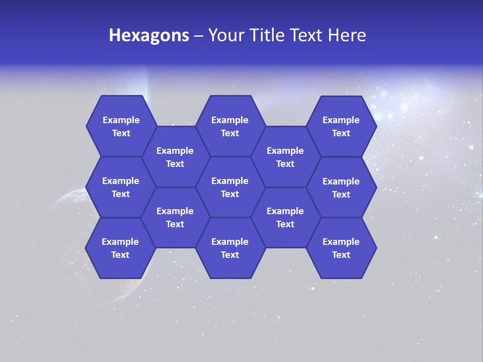 Asteroid Planet Earth PowerPoint Template