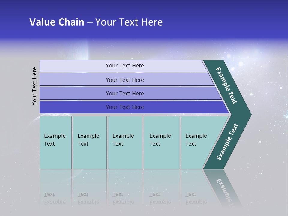 Asteroid Planet Earth PowerPoint Template