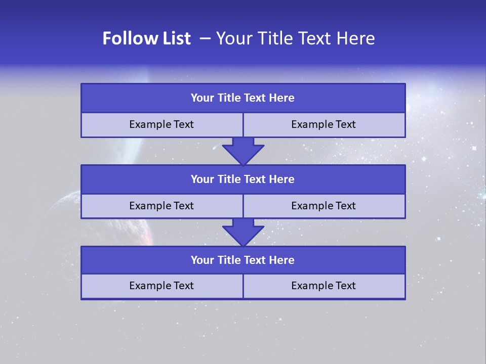 Asteroid Planet Earth PowerPoint Template