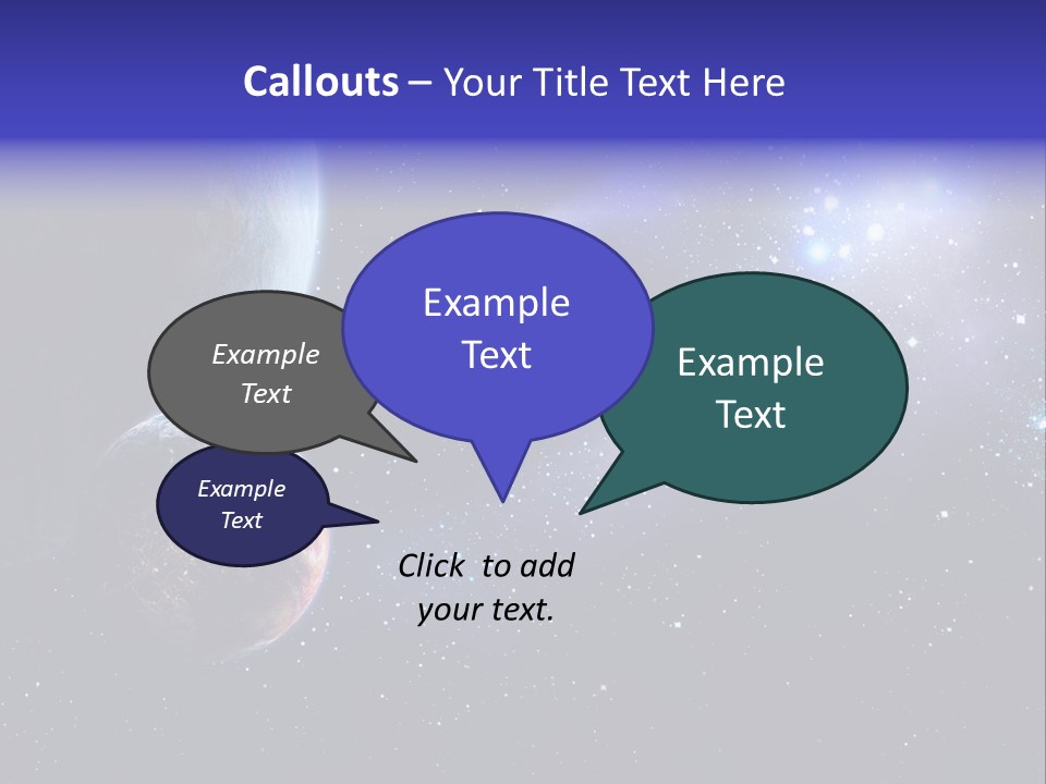 Asteroid Planet Earth PowerPoint Template