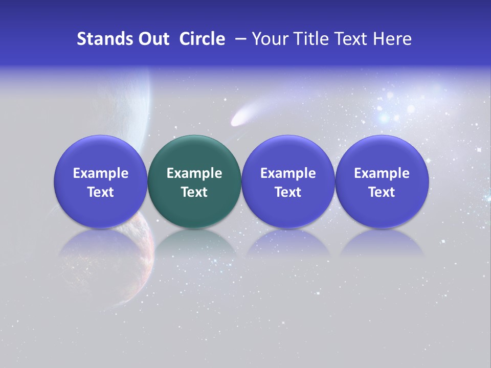 Asteroid Planet Earth PowerPoint Template