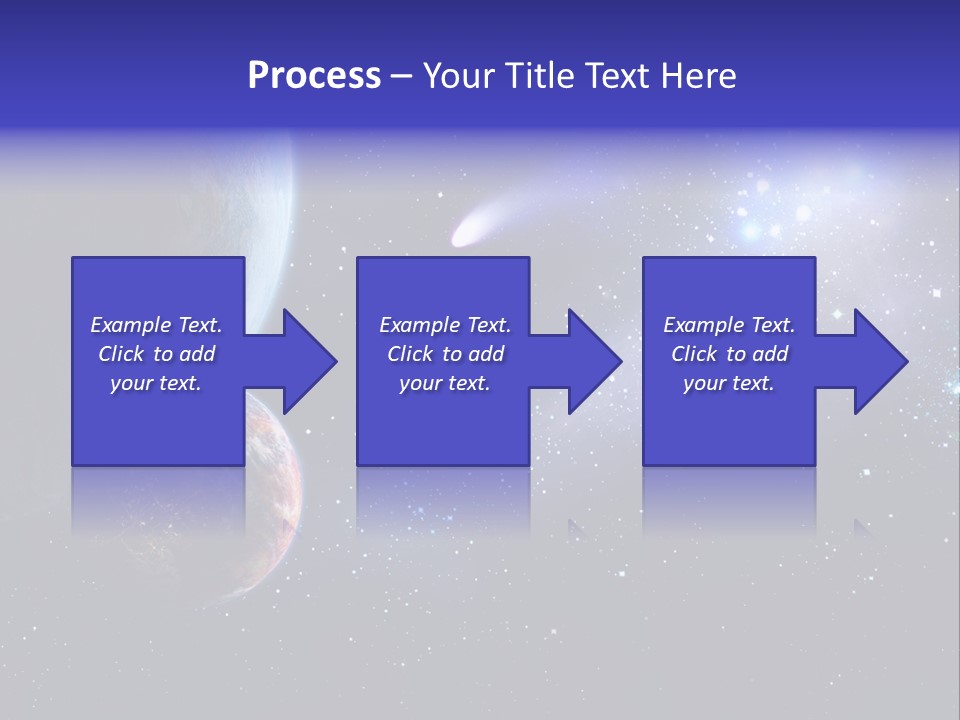 Asteroid Planet Earth PowerPoint Template