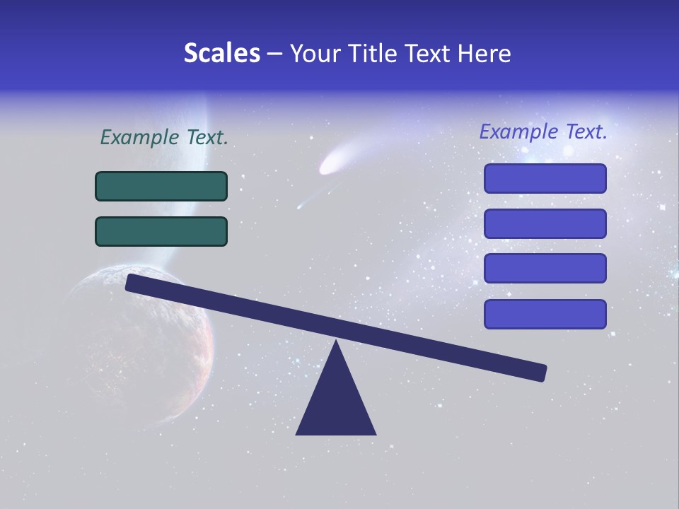 Asteroid Planet Earth PowerPoint Template