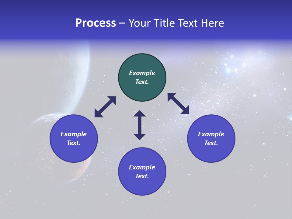 Asteroid Planet Earth PowerPoint Template