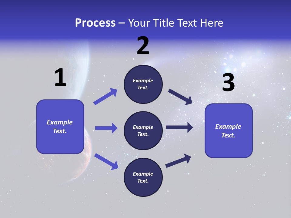 Asteroid Planet Earth PowerPoint Template