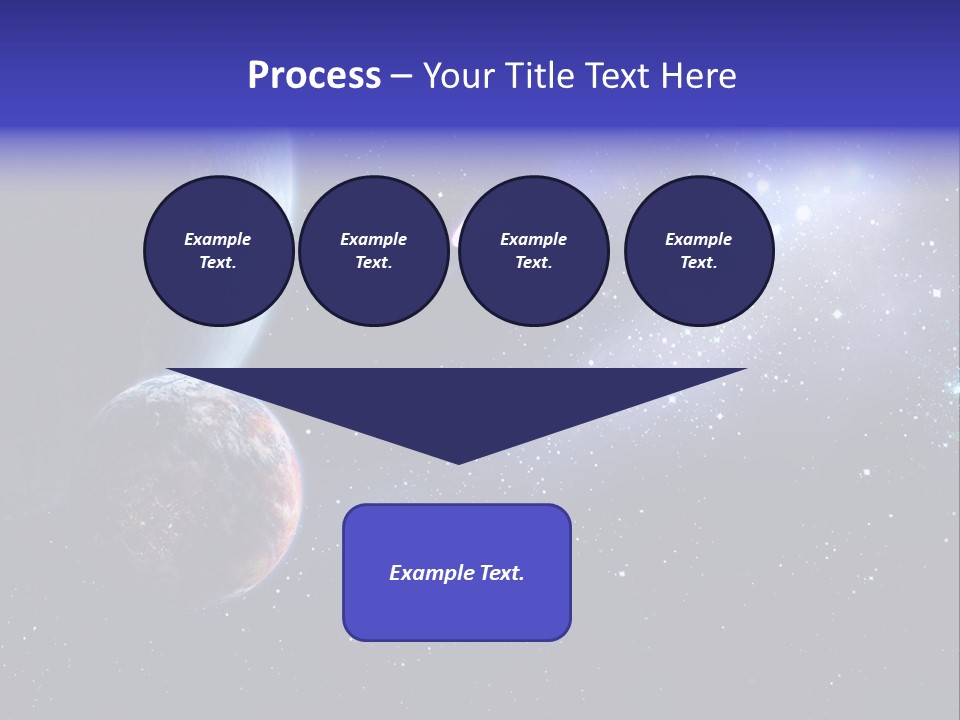 Asteroid Planet Earth PowerPoint Template