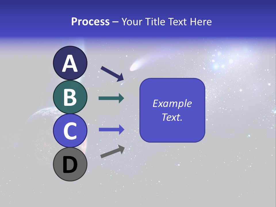 Asteroid Planet Earth PowerPoint Template
