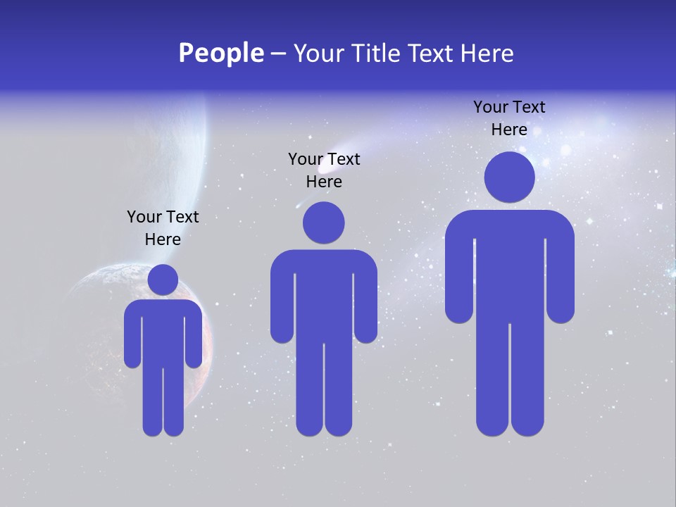 Asteroid Planet Earth PowerPoint Template