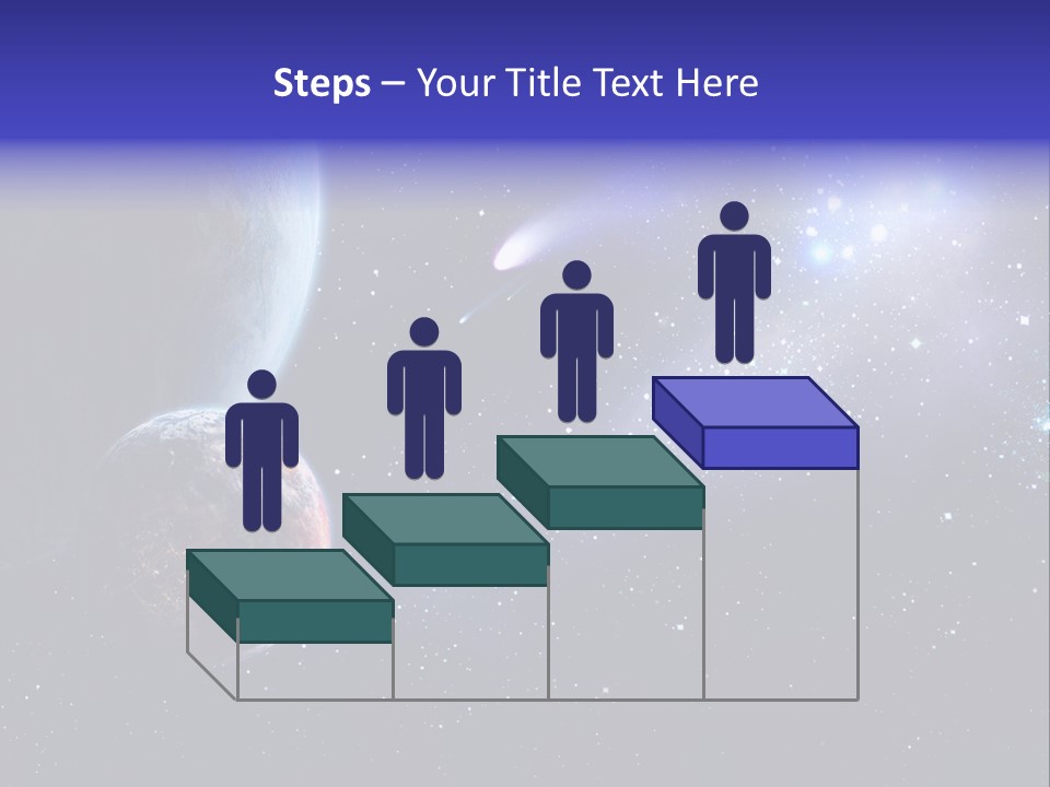 Asteroid Planet Earth PowerPoint Template