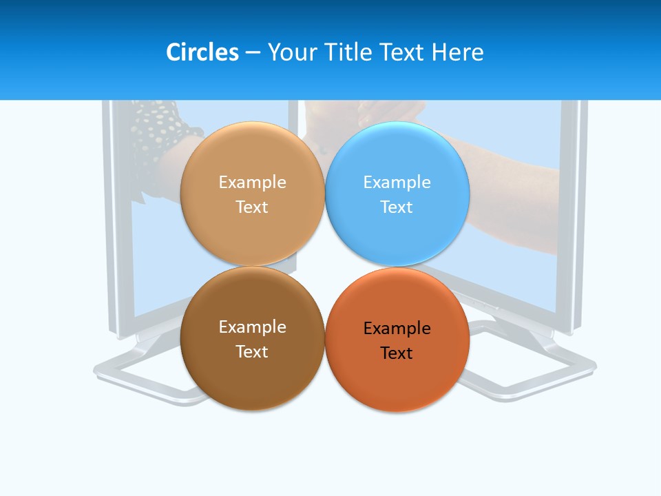 Hand Couple Pact PowerPoint Template