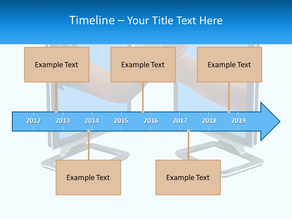 Hand Couple Pact PowerPoint Template