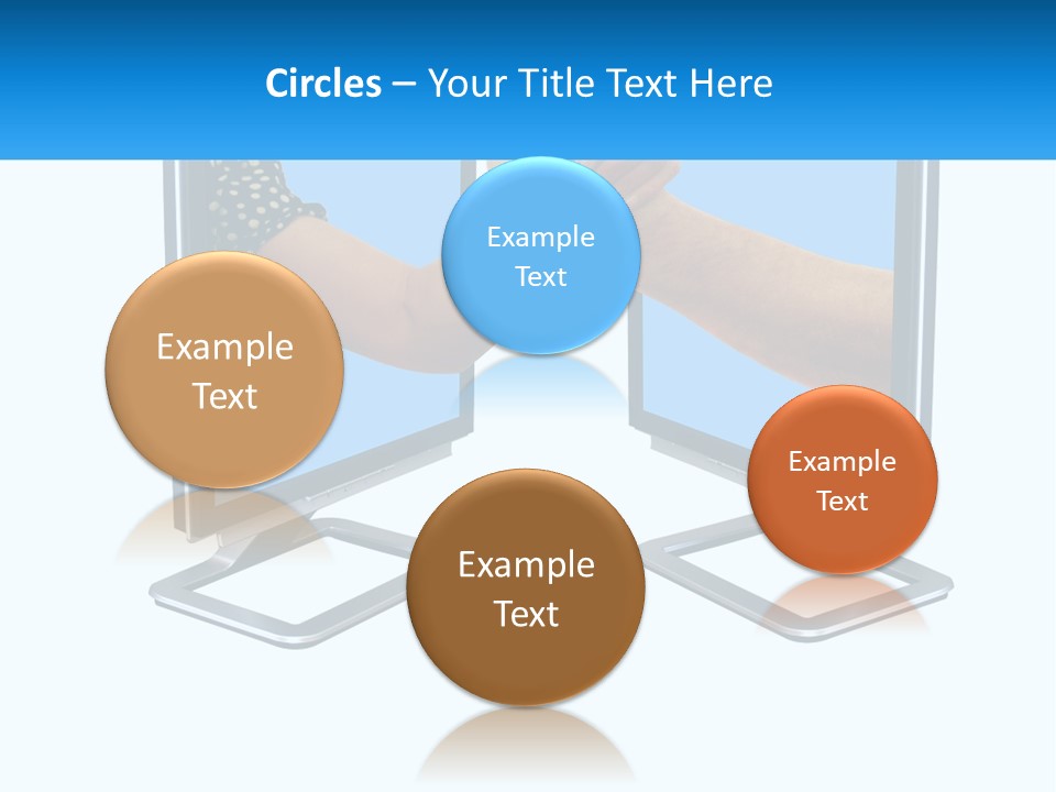 Hand Couple Pact PowerPoint Template