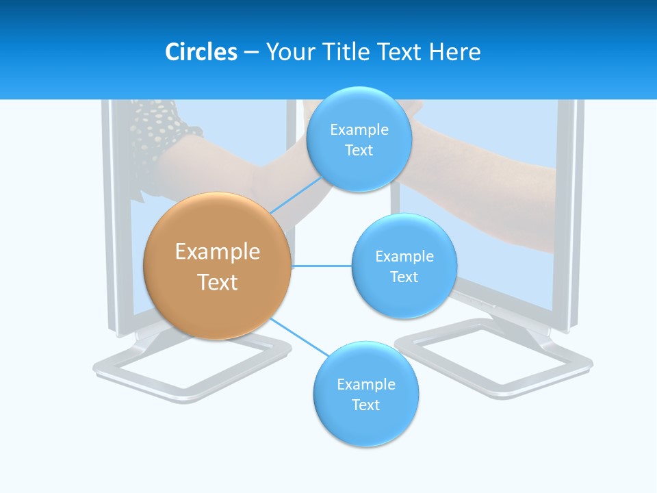 Hand Couple Pact PowerPoint Template