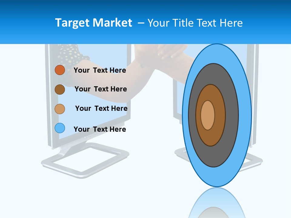 Hand Couple Pact PowerPoint Template