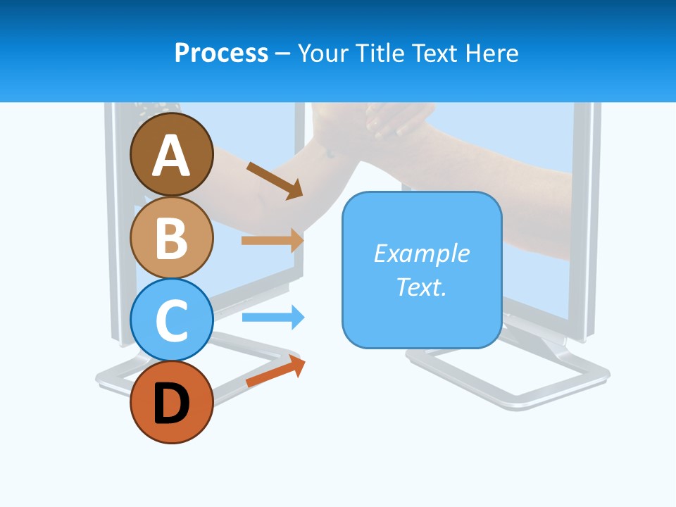 Hand Couple Pact PowerPoint Template