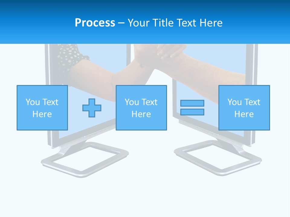 Hand Couple Pact PowerPoint Template