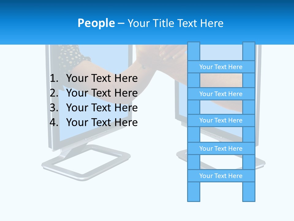 Hand Couple Pact PowerPoint Template