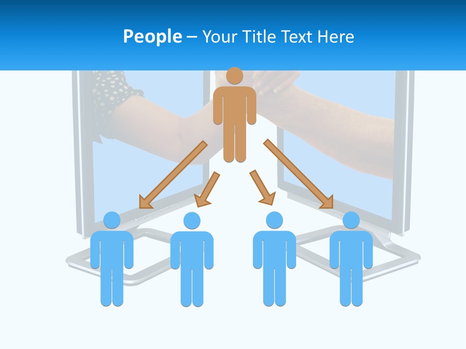 Hand Couple Pact PowerPoint Template