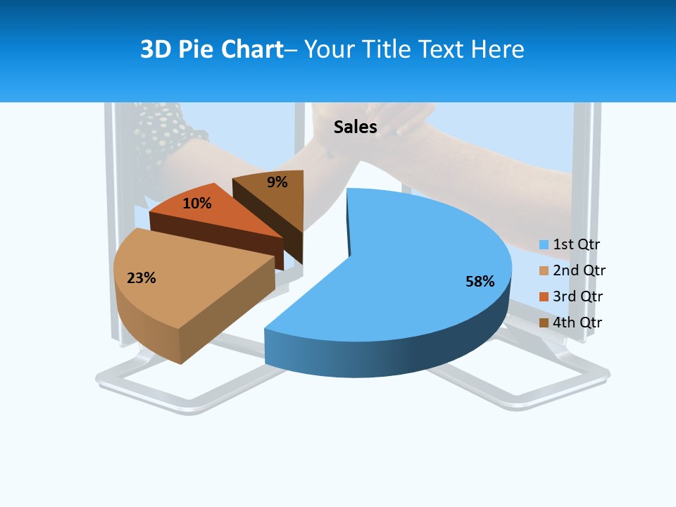 Hand Couple Pact PowerPoint Template