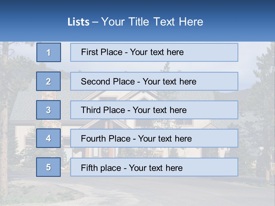 Rock Landscaped Log PowerPoint Template