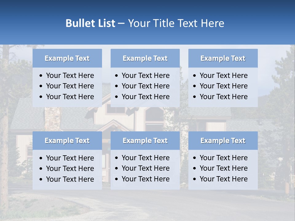 Rock Landscaped Log PowerPoint Template