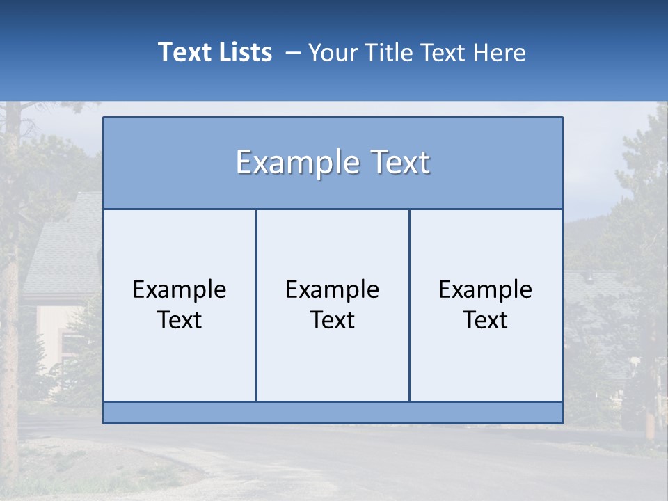 Rock Landscaped Log PowerPoint Template