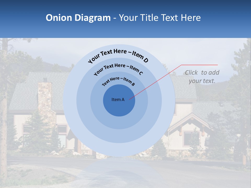Rock Landscaped Log PowerPoint Template