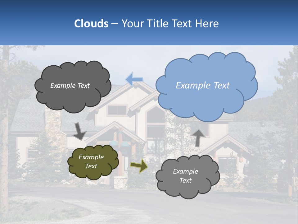 Rock Landscaped Log PowerPoint Template