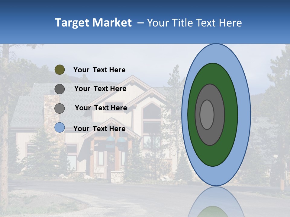 Rock Landscaped Log PowerPoint Template