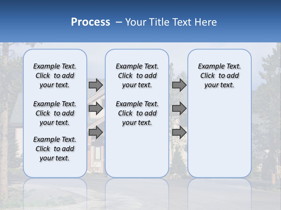 Rock Landscaped Log PowerPoint Template