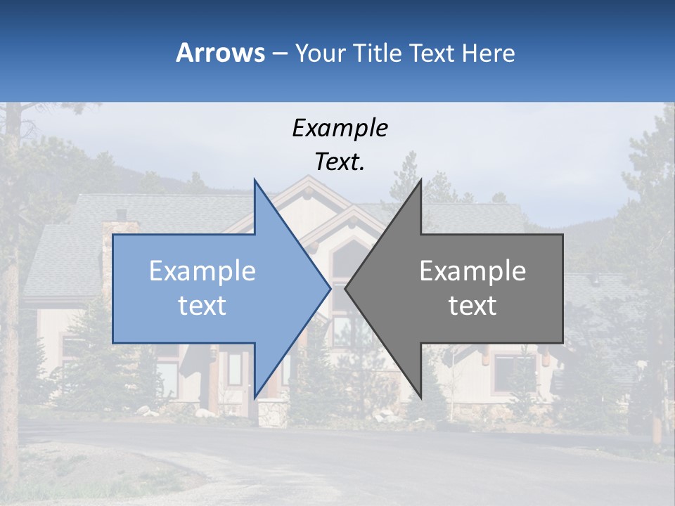 Rock Landscaped Log PowerPoint Template
