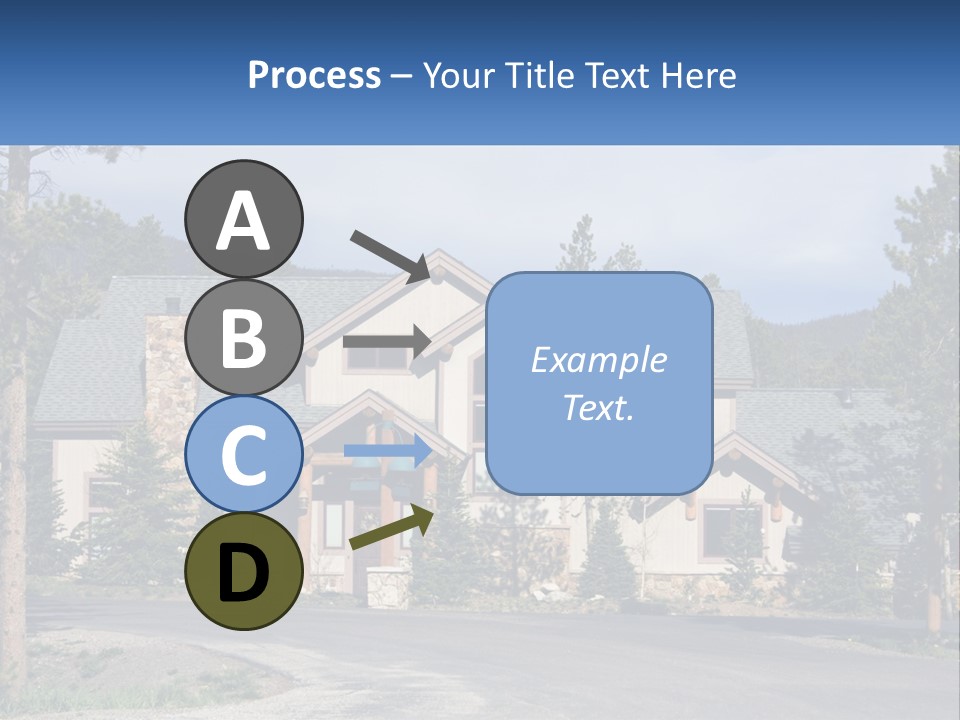 Rock Landscaped Log PowerPoint Template