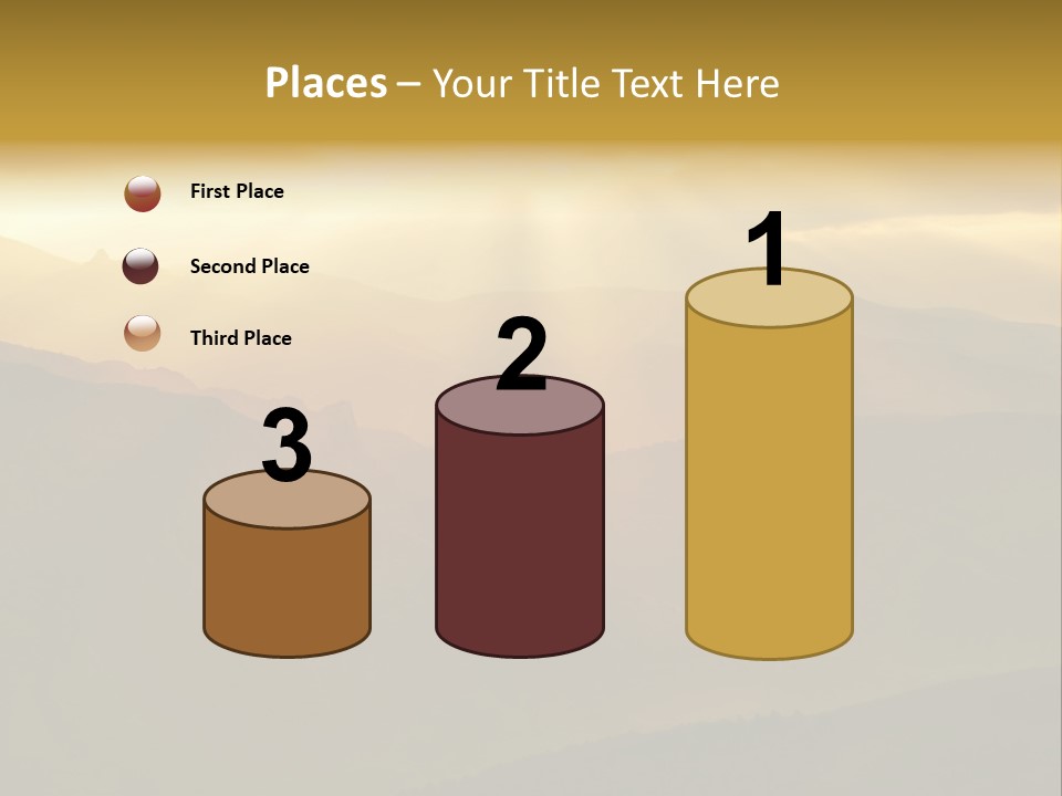 Scenic Scenery Vacation PowerPoint Template